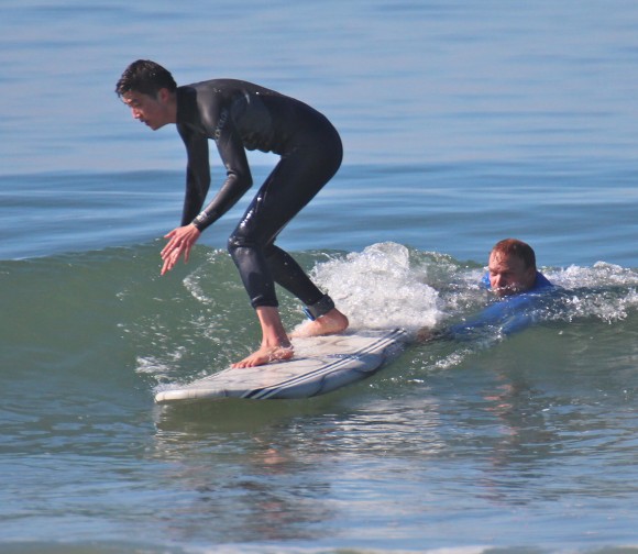 Advanced surf lesson