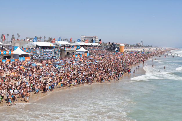 US Open of Surfing in Huntington Beach